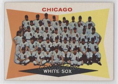 1960 Topps - [Base] #208 - 3rd Series Checklist - Chicago White Sox