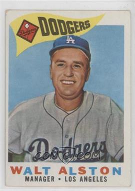 1960 Topps - [Base] #212 - Walter Alston [Good to VG‑EX]