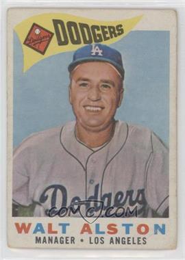 1960 Topps - [Base] #212 - Walter Alston [Good to VG‑EX]