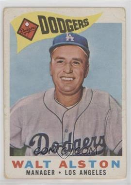 1960 Topps - [Base] #212 - Walter Alston [Good to VG‑EX]