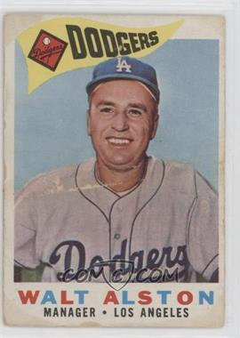 1960 Topps - [Base] #212 - Walter Alston