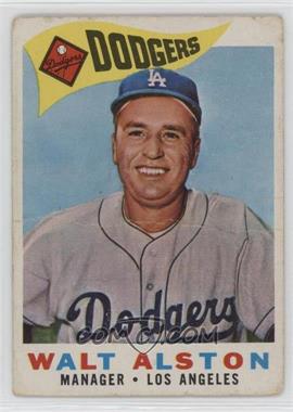 1960 Topps - [Base] #212 - Walter Alston [Poor to Fair]