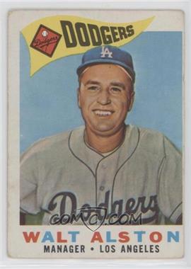 1960 Topps - [Base] #212 - Walter Alston