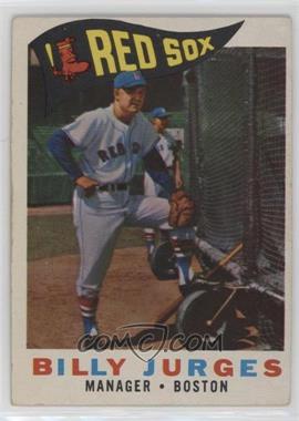 1960 Topps - [Base] #220 - Billy Jurges