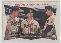 Mound Magicians (Lou Burdette, Warren Spahn, Bob Buhl) [Good to VG…