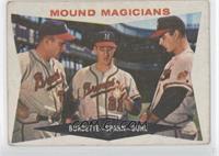 Mound Magicians (Lou Burdette, Warren Spahn, Bob Buhl) [Good to VG…