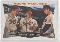 Mound Magicians (Lou Burdette, Warren Spahn, Bob Buhl) [Good to VG…