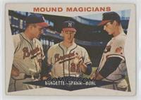 Mound Magicians (Lou Burdette, Warren Spahn, Bob Buhl)