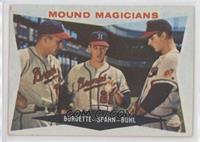 Mound Magicians (Lou Burdette, Warren Spahn, Bob Buhl)