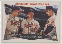 Mound Magicians (Lou Burdette, Warren Spahn, Bob Buhl)