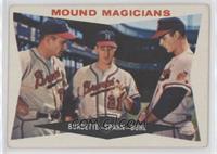 Mound Magicians (Lou Burdette, Warren Spahn, Bob Buhl) [Poor to Fair]