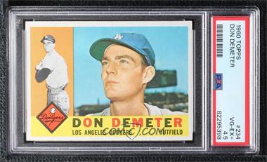 1960 Topps - [Base] #234 - Don Demeter [PSA 4.5 VG‑EX+]