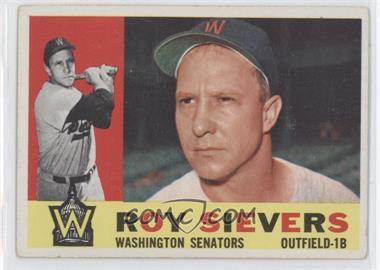 1960 Topps - [Base] #25 - Roy Sievers [Good to VG‑EX]