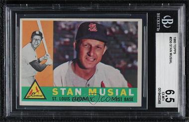 1960 Topps - [Base] #250 - Stan Musial [BGS 6.5 EX‑MT+]