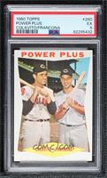 Power Plus (Rocky Colavito, Tito Francona) [PSA 5 EX]