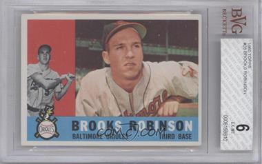 1960 Topps - [Base] #28 - Brooks Robinson [BVG 6 EX‑MT]
