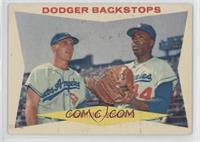 Dodger Backstops (Joe Pignatano, John Roseboro) [Poor to Fair]