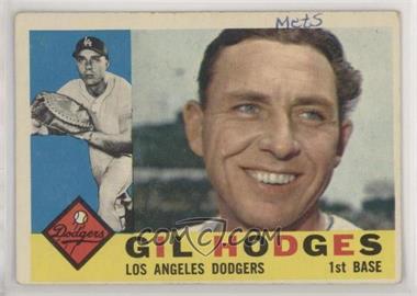 1960 Topps - [Base] #295 - Gil Hodges [Poor to Fair]