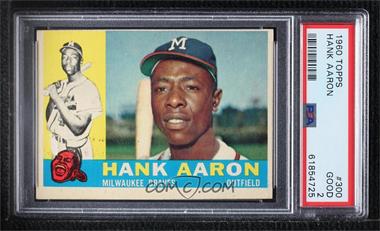 1960 Topps - [Base] #300 - Hank Aaron [PSA 2 GOOD]