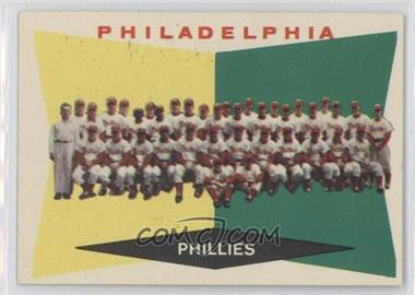 1960 Topps - [Base] #302 - 5th Series Checklist - Philadelphia Phillies