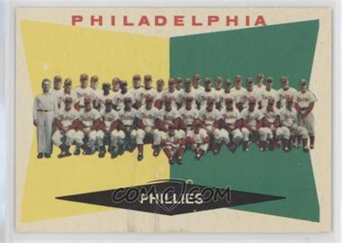 1960 Topps - [Base] #302 - 5th Series Checklist - Philadelphia Phillies