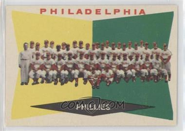 1960 Topps - [Base] #302 - 5th Series Checklist - Philadelphia Phillies