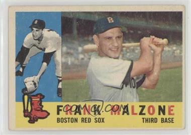 1960 Topps - [Base] #310 - Frank Malzone [Good to VG‑EX]