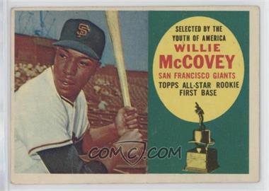 1960 Topps - [Base] #316 - Topps All-Star Rookie - Willie McCovey