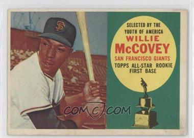 1960 Topps - [Base] #316 - Topps All-Star Rookie - Willie McCovey [Good to VG‑EX]