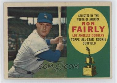 1960 Topps - [Base] #321 - Topps All-Star Rookie - Ron Fairly