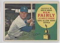 Topps All-Star Rookie - Ron Fairly