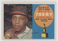 Topps All-Star Rookie - Willie Tasby [Poor to Fair]