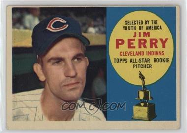 1960 Topps - [Base] #324 - Topps All-Star Rookie - Jim Perry [Poor to Fair]