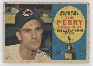 1960 Topps - [Base] #324 - Topps All-Star Rookie - Jim Perry [Poor to Fair]