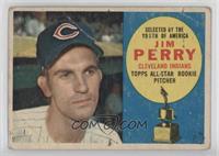 Topps All-Star Rookie - Jim Perry [Poor to Fair]