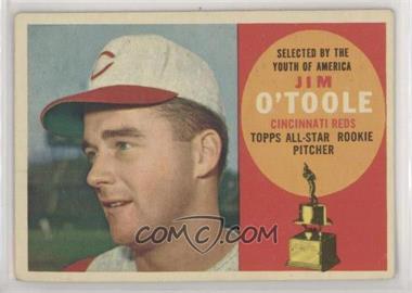 1960 Topps - [Base] #325 - Topps All-Star Rookie - Jim O'Toole [Good to VG‑EX]