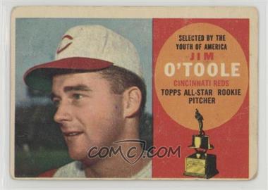 1960 Topps - [Base] #325 - Topps All-Star Rookie - Jim O'Toole [Good to VG‑EX]