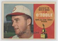 Topps All-Star Rookie - Jim O'Toole [Poor to Fair]