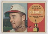 Topps All-Star Rookie - Jim O'Toole [Good to VG‑EX]