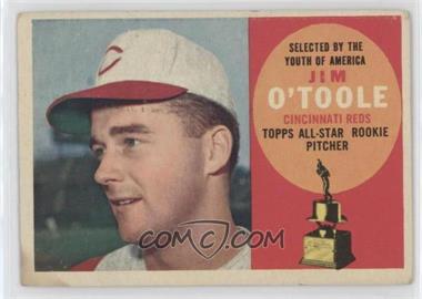 1960 Topps - [Base] #325 - Topps All-Star Rookie - Jim O'Toole