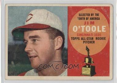 1960 Topps - [Base] #325 - Topps All-Star Rookie - Jim O'Toole [COMC RCR Poor]