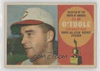 Topps All-Star Rookie - Jim O'Toole [Poor to Fair]