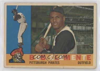 1960 Topps - [Base] #326 - Roberto Clemente (Called Bob on Card) [Good to VG‑EX]