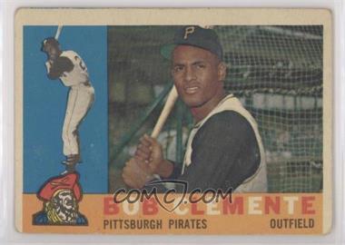 1960 Topps - [Base] #326 - Roberto Clemente (Called Bob on Card) [Good to VG‑EX]