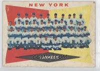4th Series Checklist - New York Yankees [Good to VG‑EX]