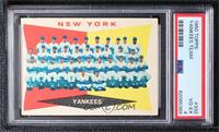 4th Series Checklist - New York Yankees [PSA 4 VG‑EX]