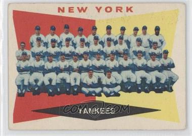 1960 Topps - [Base] #332 - 4th Series Checklist - New York Yankees [Good to VG‑EX]