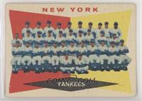 4th Series Checklist - New York Yankees [Good to VG‑EX]