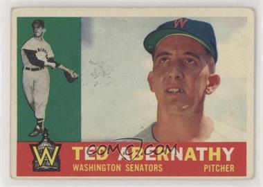 1960 Topps - [Base] #334 - Ted Abernathy [Poor to Fair]