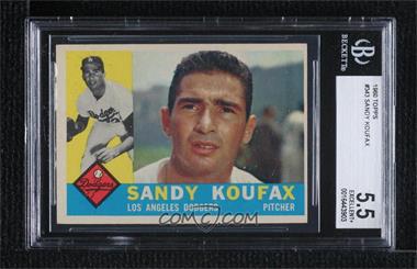 1960 Topps - [Base] #343 - Sandy Koufax [BGS 5.5 EXCELLENT+]